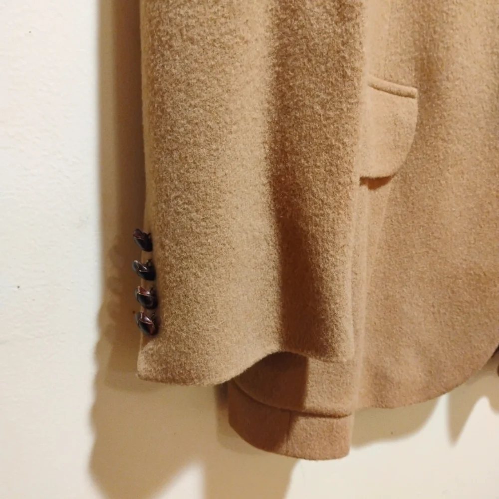 Stafford Vintage Camel Wool Blend Blazer Suit Jacket. Size 44 R​​​